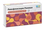 Левофлоксацин Реневал, таблетки покрытые оболочкой пленочной 750 мг 14 шт